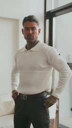 Sogno: úpletový svetr Muscle Fit